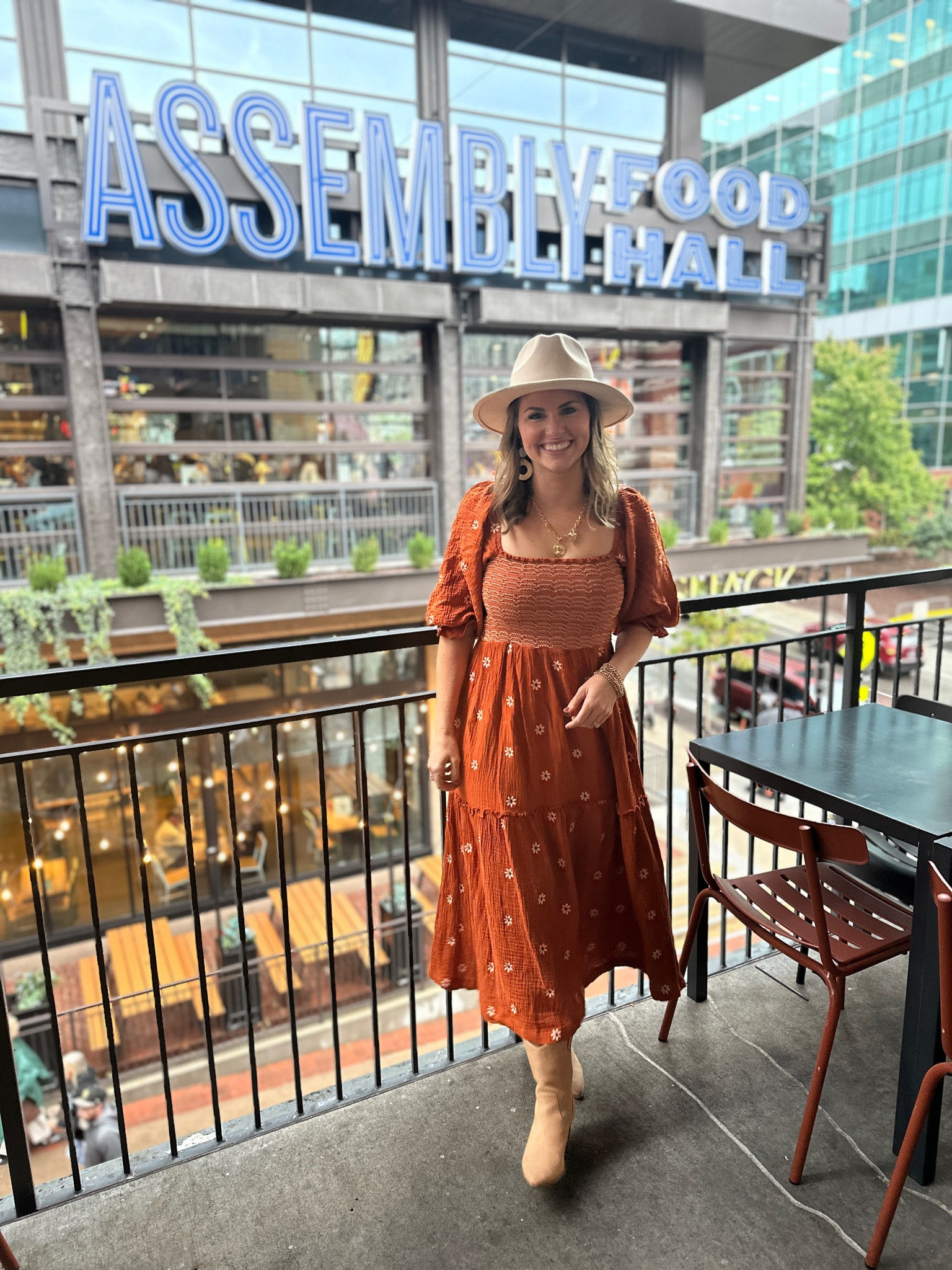 What I wore to brunch and shopping in Nashville on our girls trip! Also be a great Thanksgiving outfit or family photo dress! 

Floral maxi dress, felt hat, cowboy boots, gold charm necklace 

#LTKFindsUnder50 #LTKStyleTip #LTKHoliday
