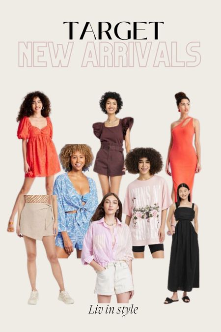 Target new arrivals spring dresses, graphic tees 

#LTKstyletip #LTKunder50 #LTKFind