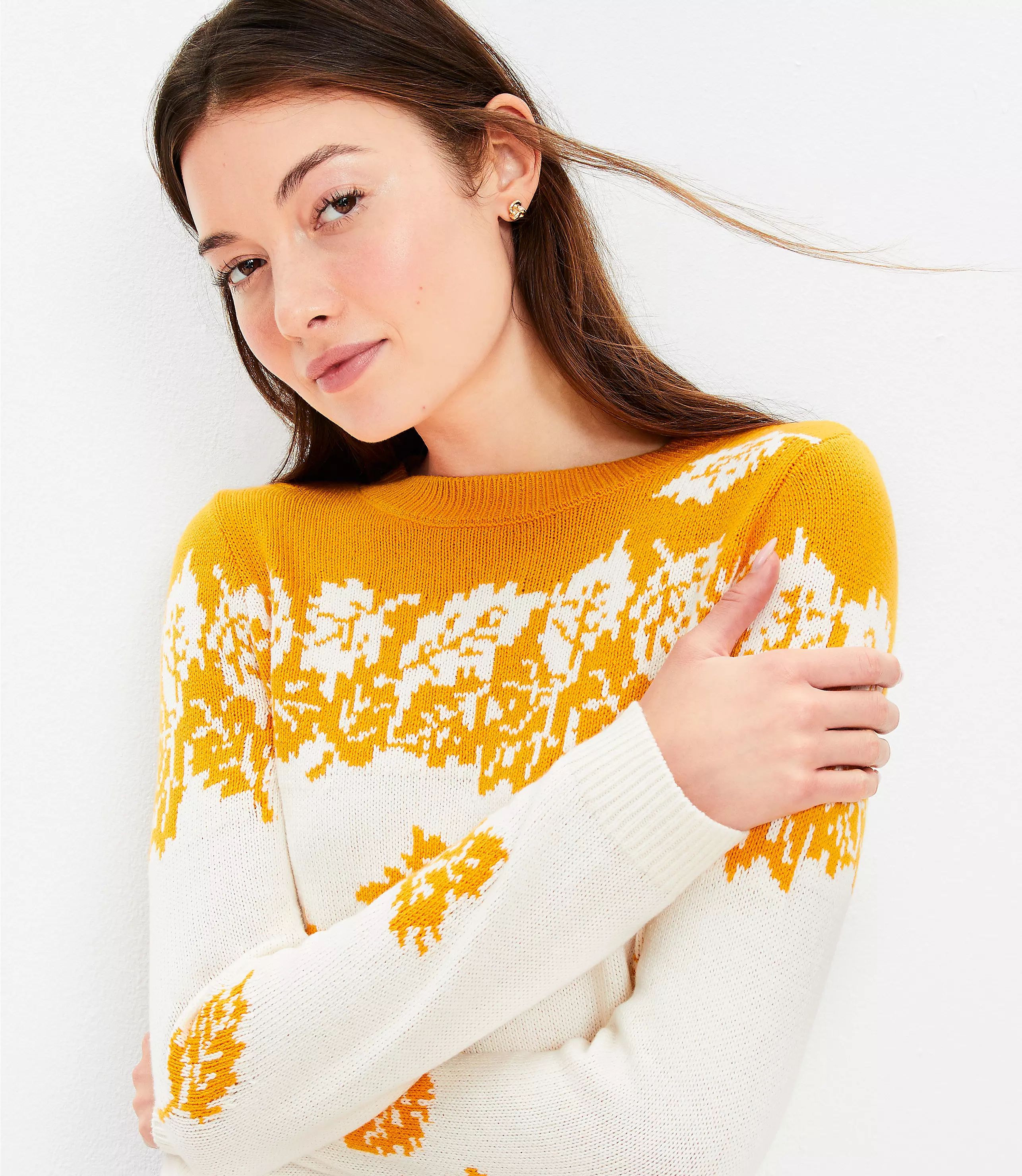 Falling Leaves Sweater | LOFT