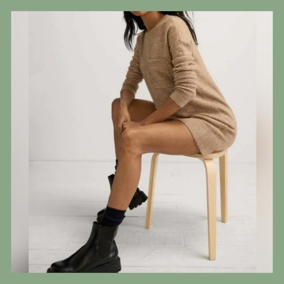 BLACK Hatch the long sleeve Reese dress woolblend sz 1 (s) | Poshmark