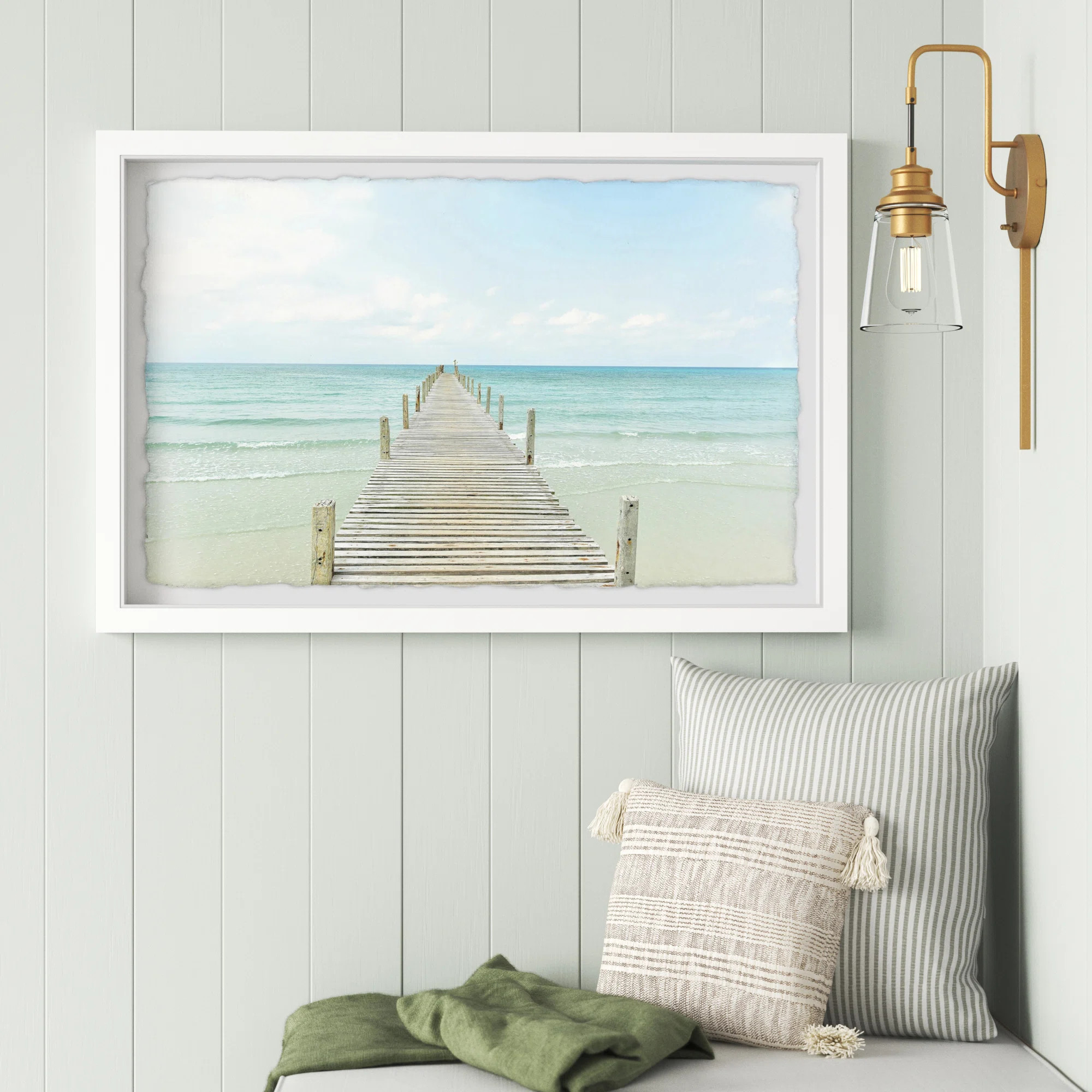 " Bright Ocean's View " by Marmont Hill | Wayfair North America