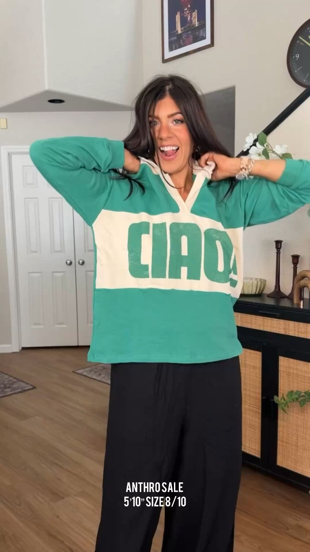Code:meghan20 In a medium wide leg pants and medium￼ sweatshirt

Anthro sale, midsize summer style, casual outfit, summer dresses, summer outfits, everyday outfit, mom outfit

#LTKSaleAlert #LTKOver40 #LTKMidsize