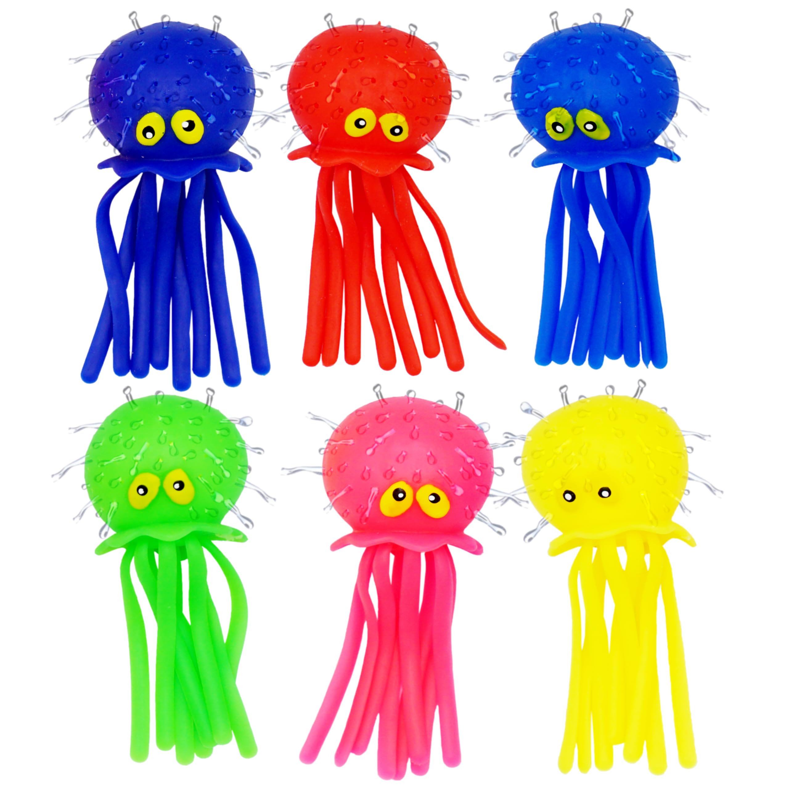 4E's Novelty Octopus Water Balls - Pack of 6 - Pool Toys for Kids Sensory Octopus Water Bomb Spla... | Amazon (US)