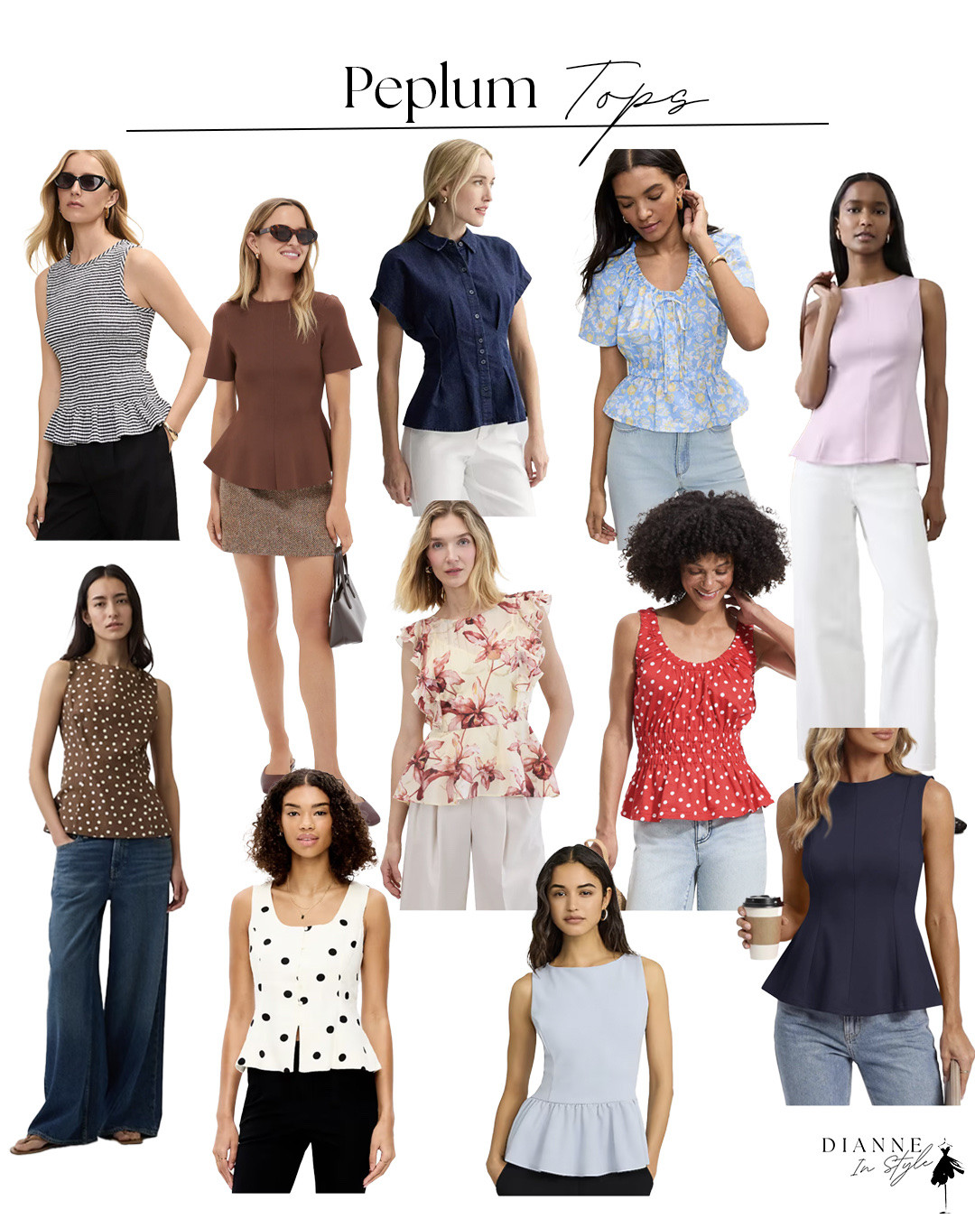 Yesterday I shared a reel about why I love peplum tops. Here are more for you to consider - and swipe to see my exact top.

#LTKootd #LTKOver40 #LTKSeasonal