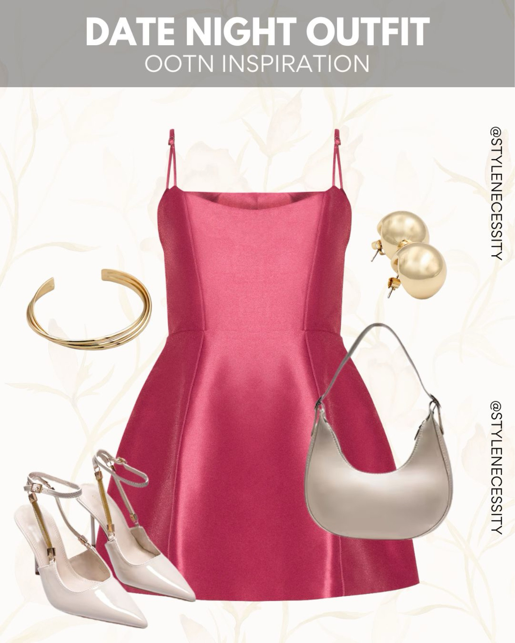 💖✨ Flirty, Feminine & Chic! ✨💖

Heading out for a romantic date night? This dreamy satin mini dress in a rosy pink hue is your go-to for making a statement! 🌹💃 Paired with elegant pearl earrings, gold accessories, and classic pointed-toe heels, this outfit is timeless, classy, and effortlessly stunning. ✨💫

Whether it’s fine dining, cocktails, or a night of dancing, you’ll feel confident and radiant in this perfectly curated look. 💋✨

💡 Style Tip: Keep your accessories minimal yet impactful—gold tones & pearls always add a touch of sophistication! 🌟

#DateNightOutfit #OOTNInspo #ElegantStyle #ChicAndClassy #FeminineFashion #LuxuryLook #WeekendWardrobe #GlamStyle #TimelessFashion #EffortlessElegance #RomanticVibes #StyleInspo #EveningLook #WomensFashion #ClassyOutfit #MinimalistChic #TrendAlert #FashionForward #StyleGoals

#LTKuk #LTKpartywear #LTKstyletip