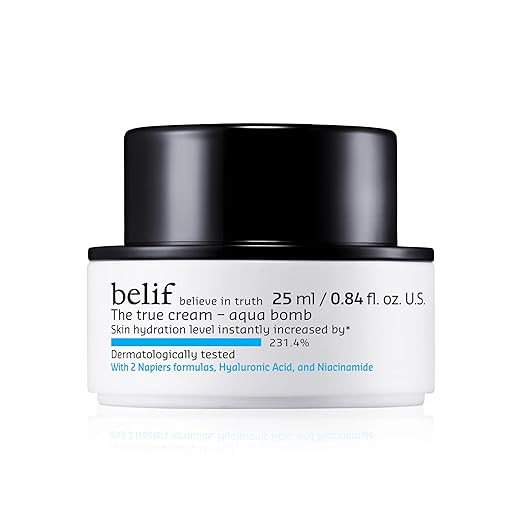belif The True Cream Aqua Bomb | New & Improved | Hydration in 10 Seconds | Hyaluronic Acid, Niac... | Amazon (US)