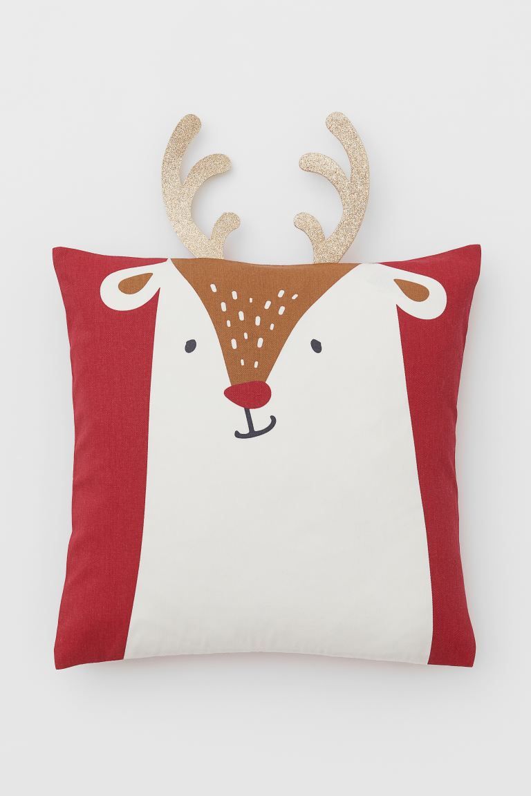 Animal-motif cushion cover | H&M (UK, MY, IN, SG, PH, TW, HK)