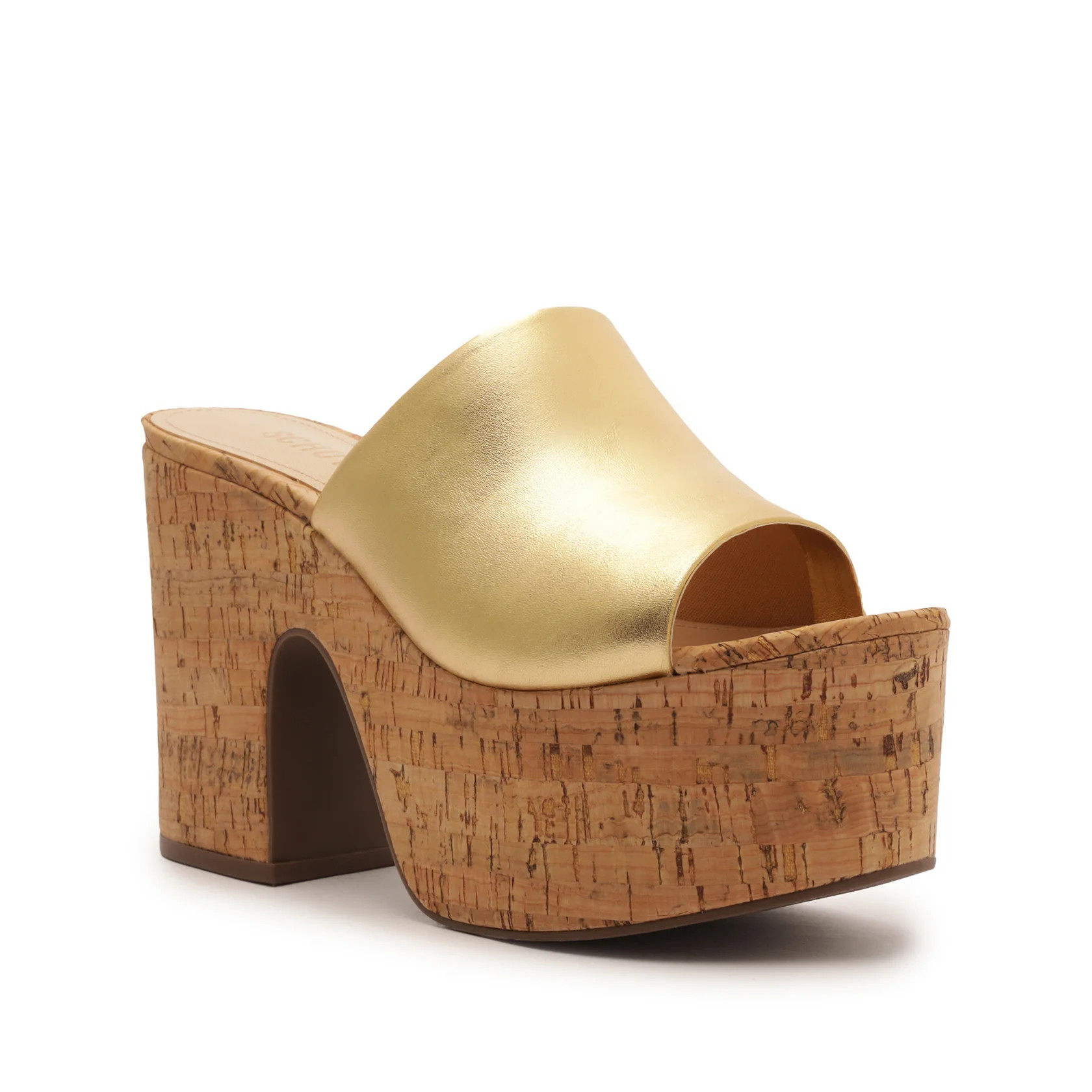 Dalle Cutout Metallic Leather Sandal | Schutz Shoes (US)