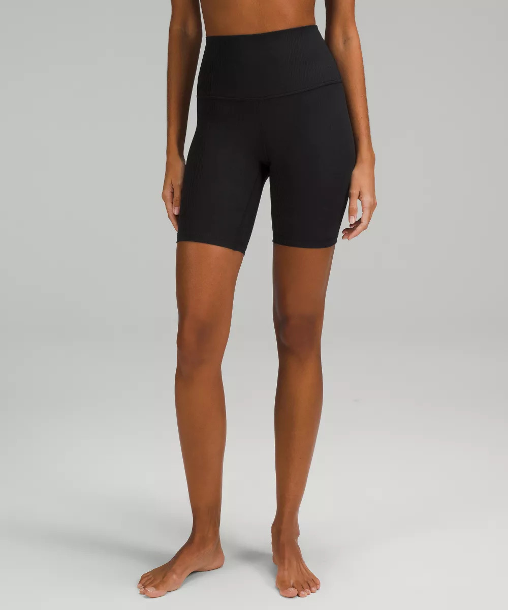 lululemon Align™ Ribbed High-Rise Short 8" | lululemon (AU)
