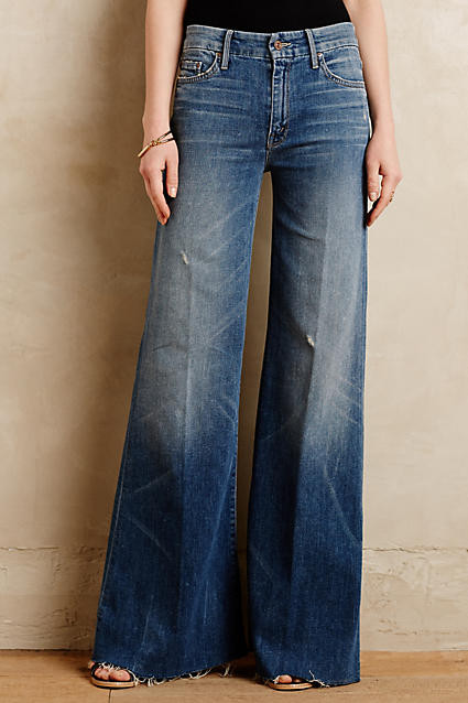 Mother Roller Flare Jeans | Anthropologie (US)