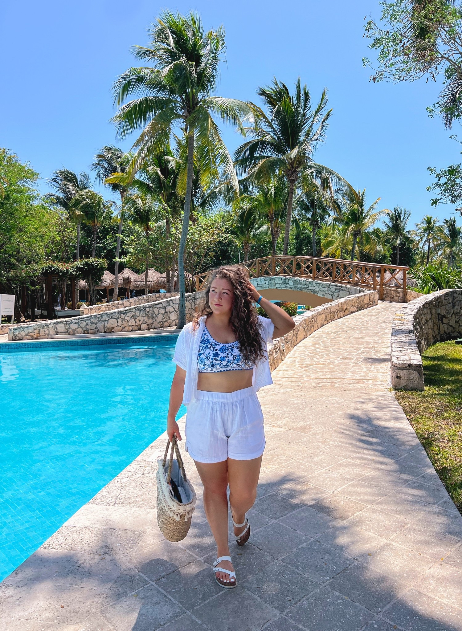 My shorts/top are both on sale right now and come in a bunch of colors! I already got the shorts in two other colors and will be LIVING in them this summer. I’m obsessed with this high waisted bikini!! It was my favorite swimsuit I wore the whole trip. Also comes in a bunch of patterns/colors! 

#LTKSaleAlert #LTKMidsize #LTKSwim