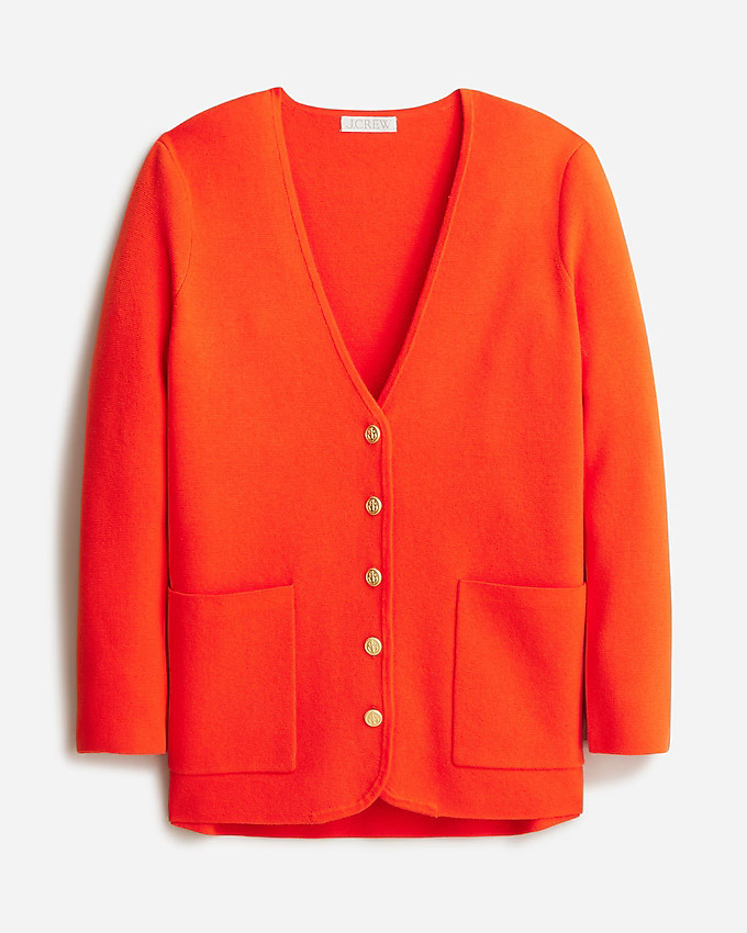 Giselle V-neck sweater-blazer | J. Crew US