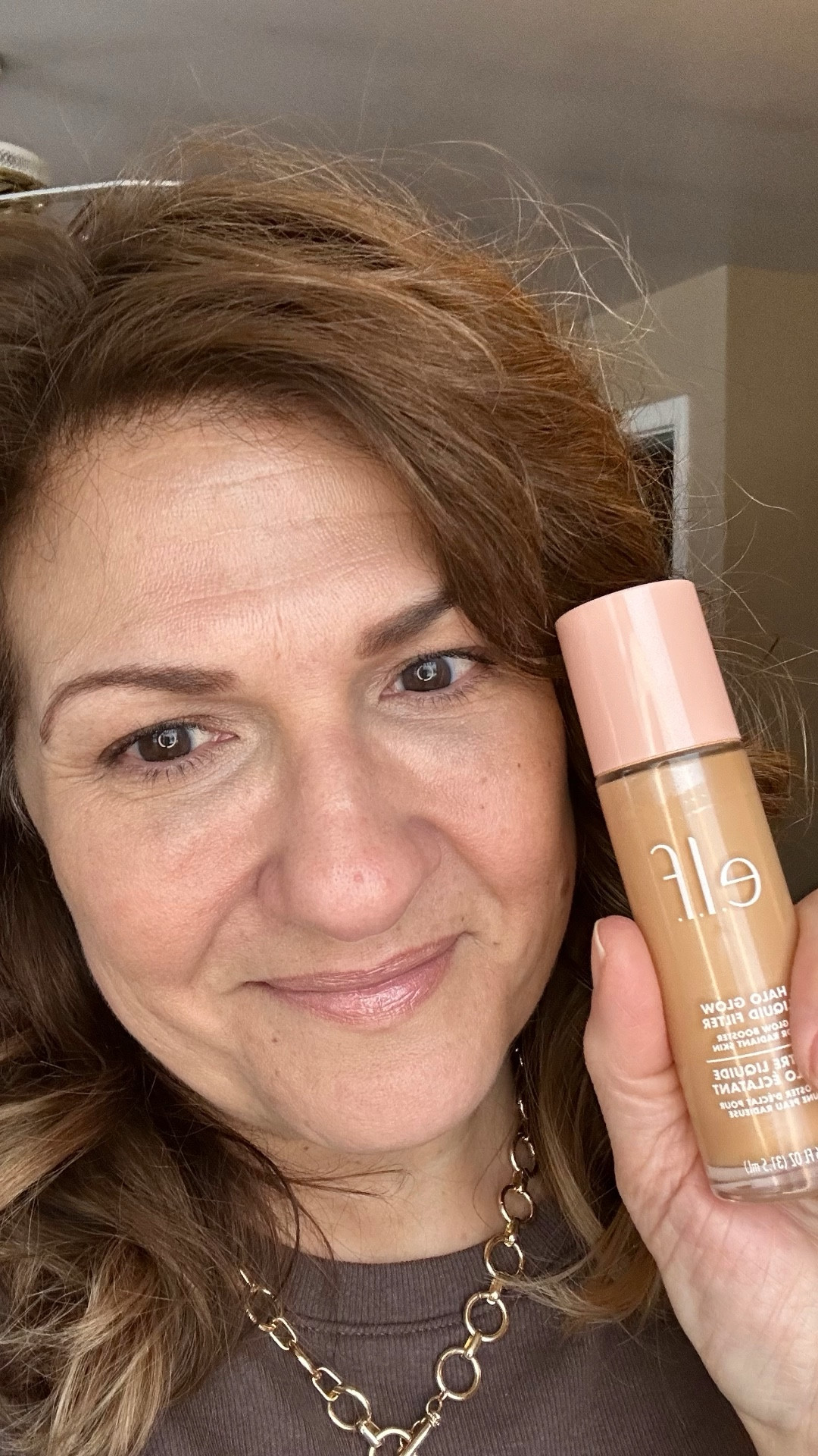confident

If you think glow products aren’t for mature skin—watch this.
I’m 61, and this is the e.l.f. Halo Glow Liquid Filter.
It smooths, brightens, and gives me a fresh glow without emphasizing texture.
No sparkle. No cakey finish. Just radiant skin.
#LTKbeauty #elfcosmetics 

#LTKselfcare