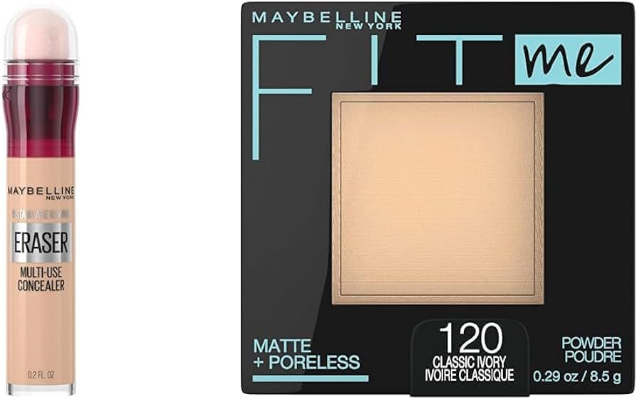 Maybelline Instant Age Rewind Eraser Dark Circles Treatment Multi-Use Concealer, 115, 1 Count & F... | Amazon (US)