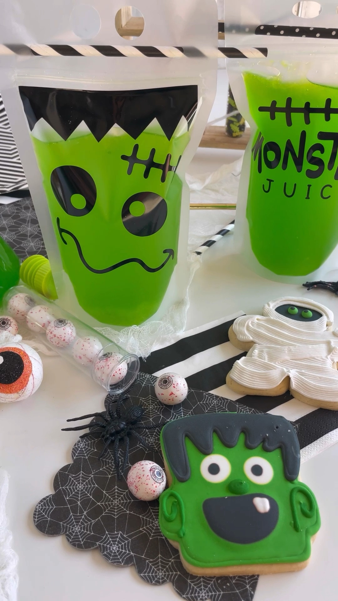 It’s alive…and electrifying! Make these Halloween DIY Monster Juice pouches for your little monsters. 


#LTKParties #LTKHalloween #LTKHome
