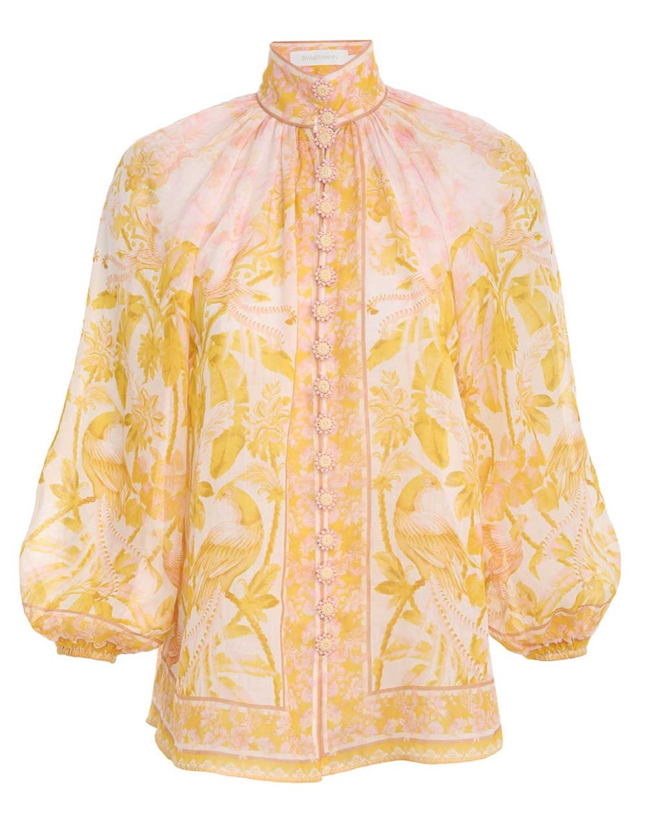 Lyre Billow Blouse | ZIMMERMANN (APAC)