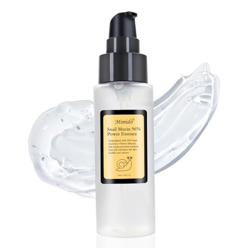 Snail Mucin Serum 96% Snail Secretion Filtrate,Power Repairing Essence For Face,Hydrating Serum for Skin Care(100ml/3.38 fl.oz) | Amazon (US)