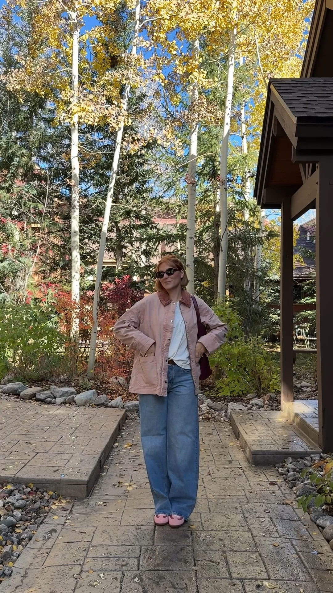 This burgundy combo is in this fall 

#LTKSeasonal #LTKMidsize #LTKTall