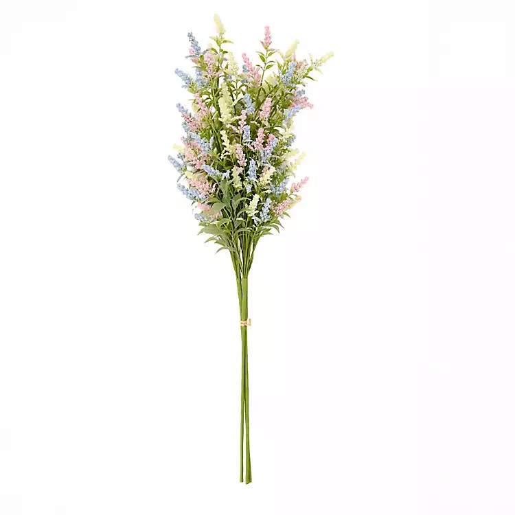 Pastel Heather and Greenery Stem | Kirklands