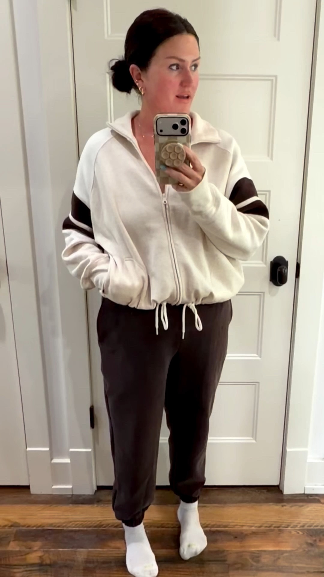 If you didn’t get a chance  to grab this cozy track jacket last week, run now because it’s 30% off! 

#LTKootd #LTKMidsize #LTKgrwm