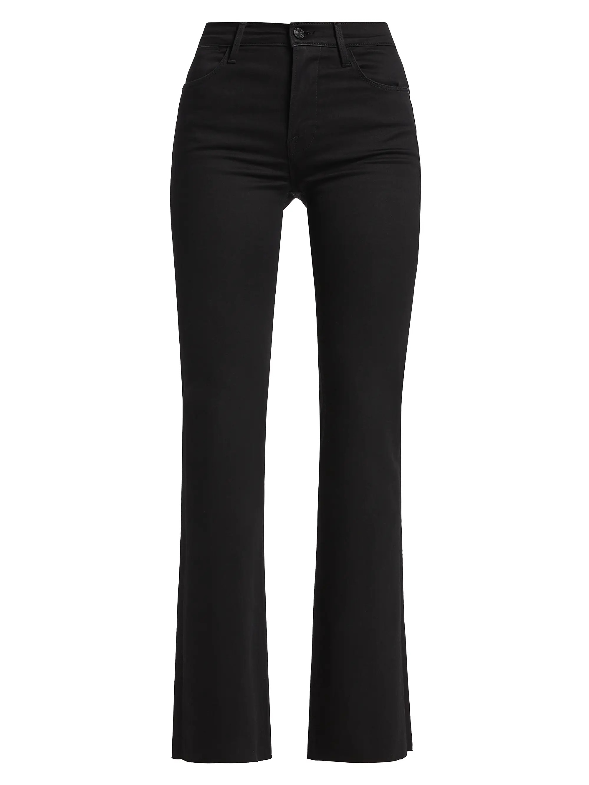 Le Easy Flare Cotton-Blend Jeans | Saks Fifth Avenue