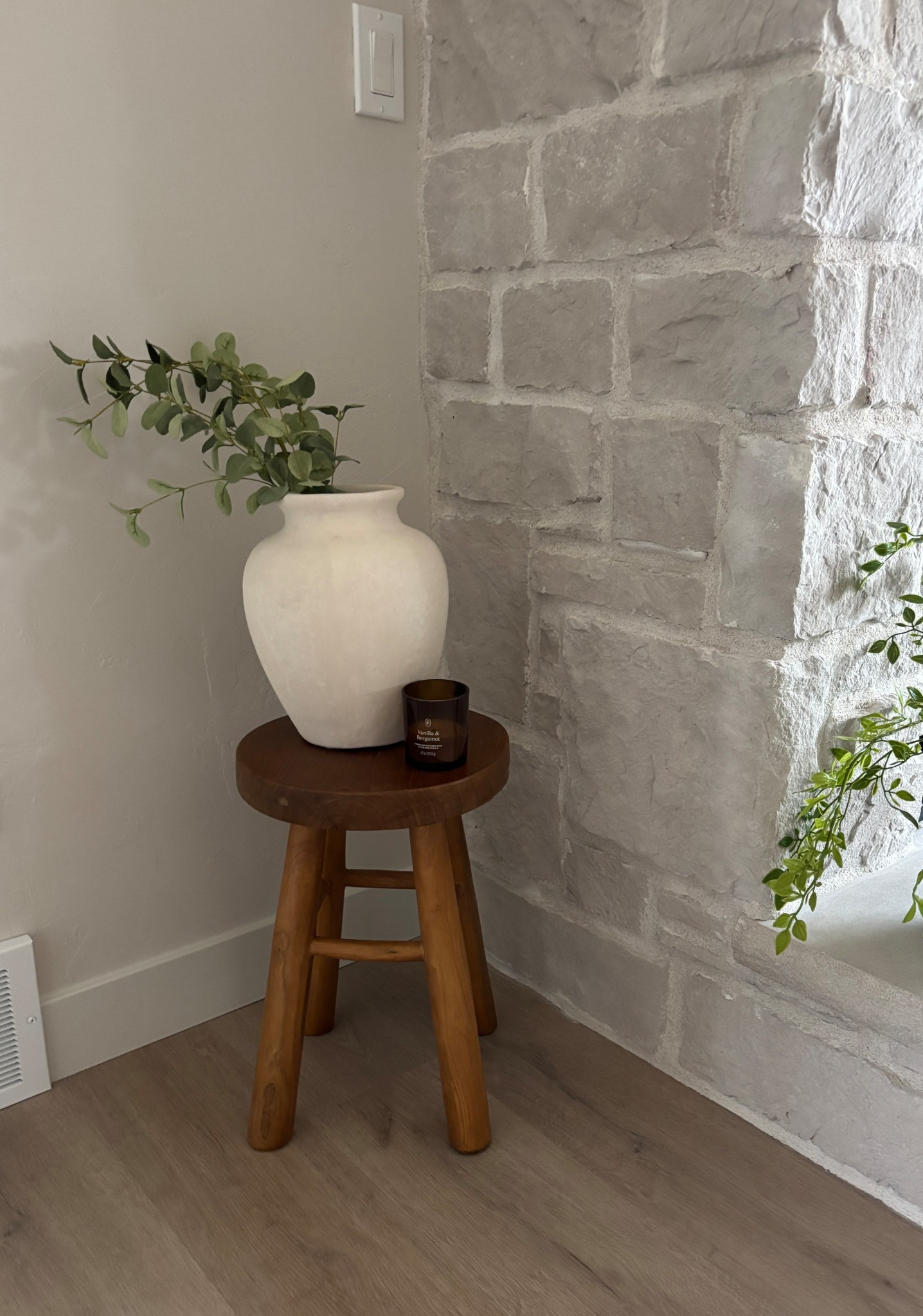 The cutest little stool + case combo🤍🌱🤌🏼 — found these at Home Goods & linked similar ones!

#LTKHome