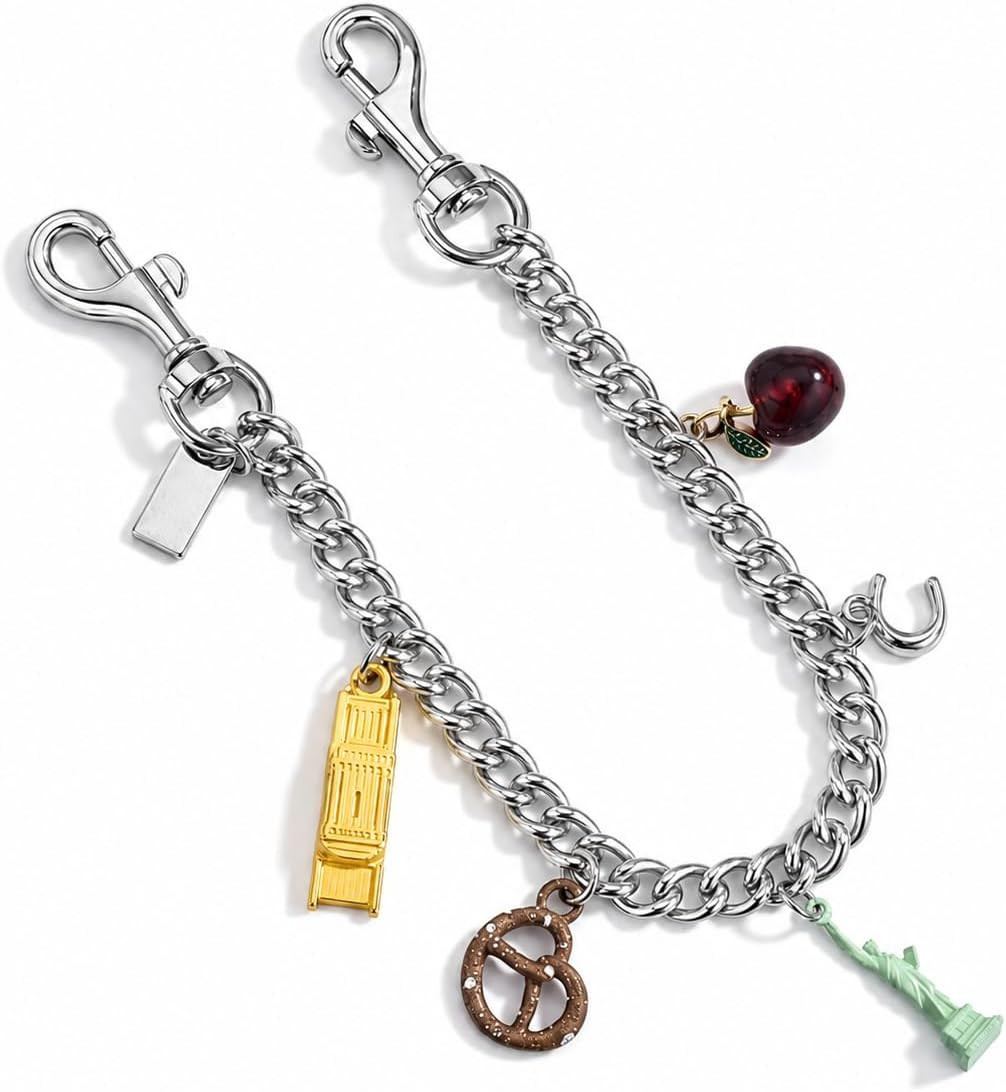 Bag Charms for Handbags Gold Purse Chain Bag Charm Chain | Amazon (US)