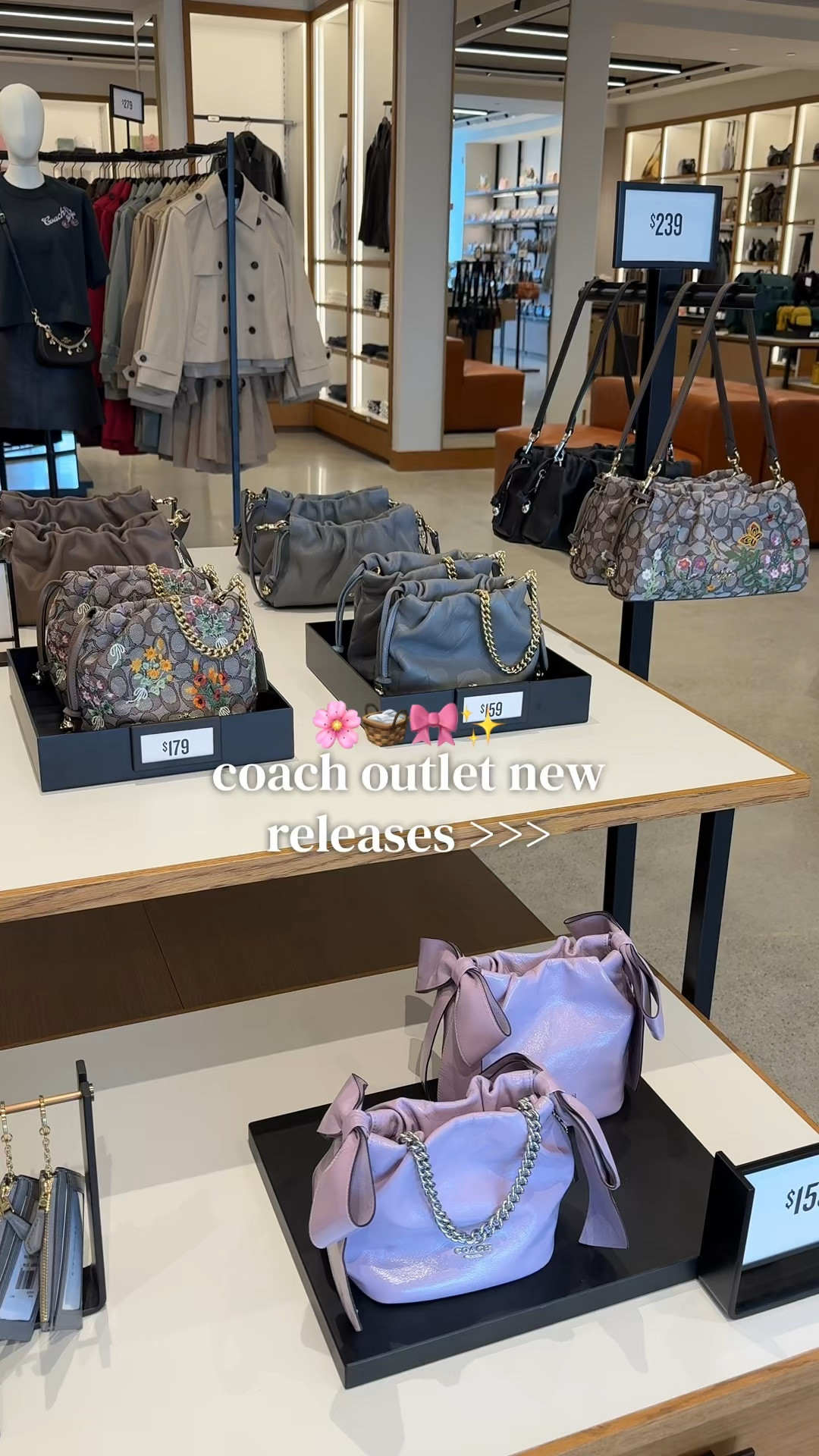 new coach outlet arrivals 🌸🎀

#LTKSeasonal #LTKootd #LTKSaleAlert