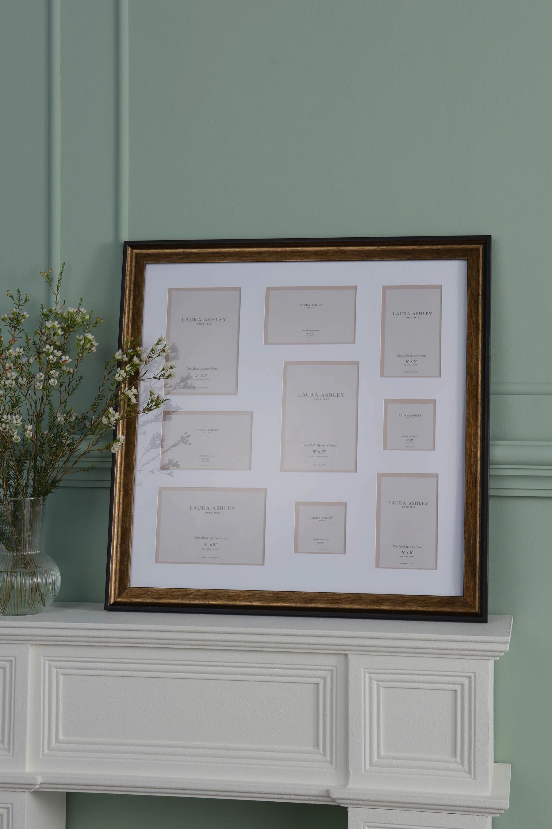 Laura Ashley Cara Multi Aperture Photo Frame | Lipsy