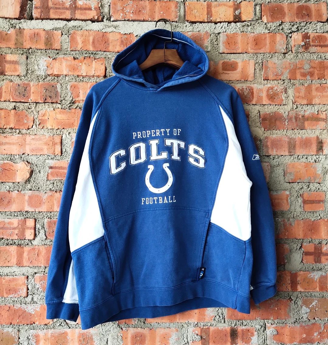 Vintage Distressed Indianapolis Colts by Reebok Sweatshirt Colts Hoodie Colts Pullover Colts Swea... | Etsy (US)