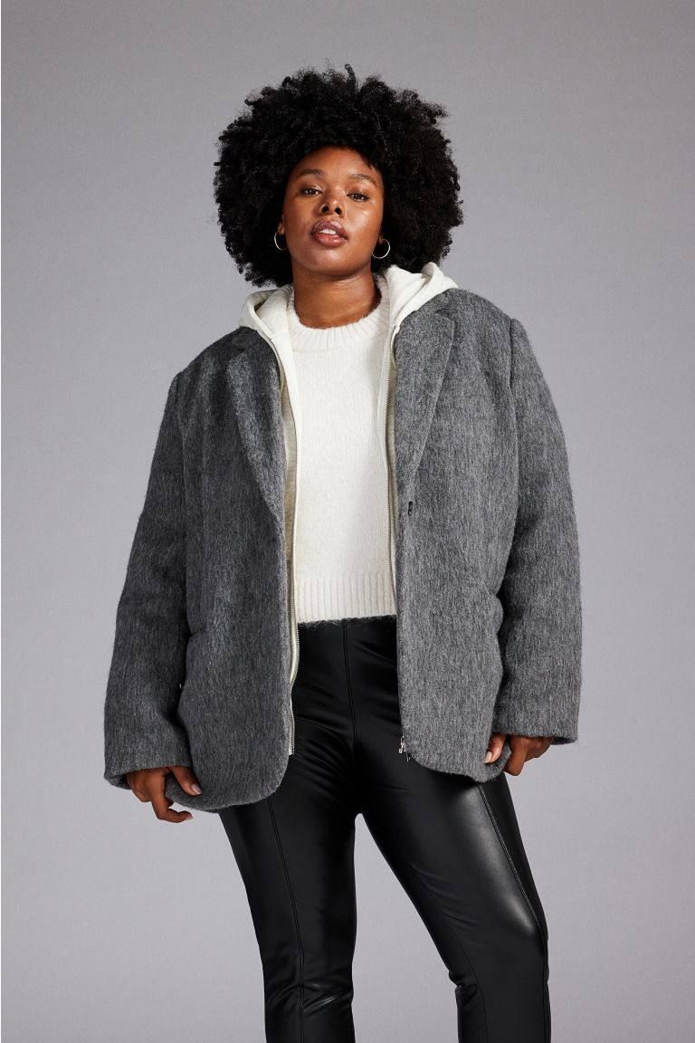Oversized Wool-blend Jacket | H&M (US + CA)