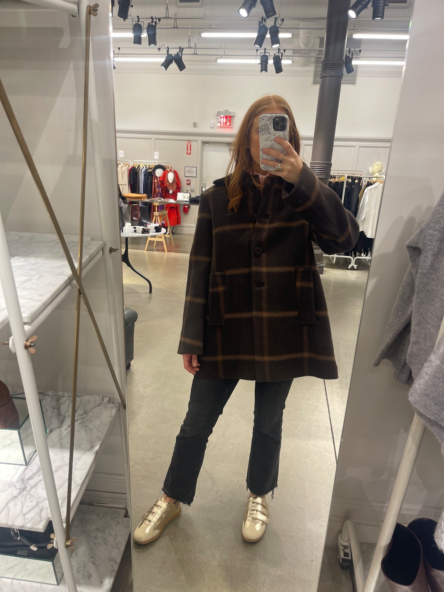 The cutest jacket in the world ! Wool with a swing back A-line style 😍✨

#LTKSeasonal #LTKootd #LTKHoliday