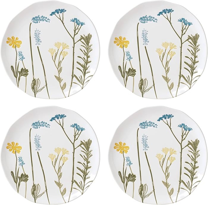 Lenox 896608 Wildflowers Accent Plates, Set of 4 | Amazon (US)