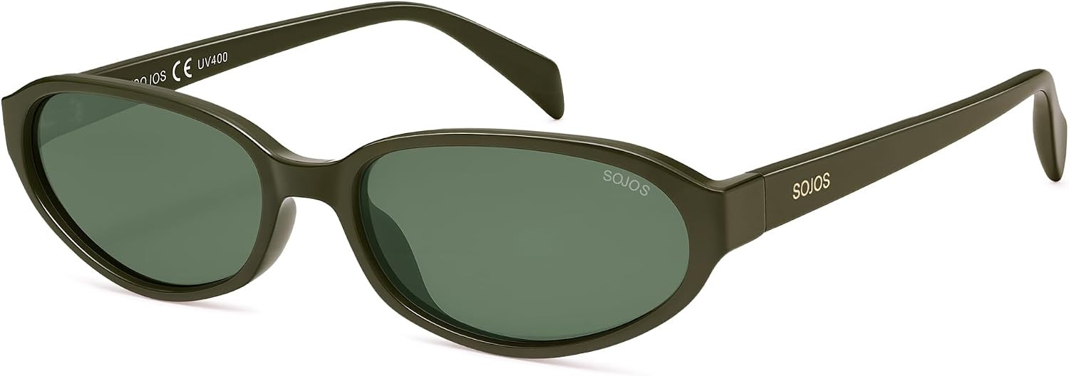 SOJOS Retro Oval Polarized Sunglasses for Women SJ2660 | Amazon (US)