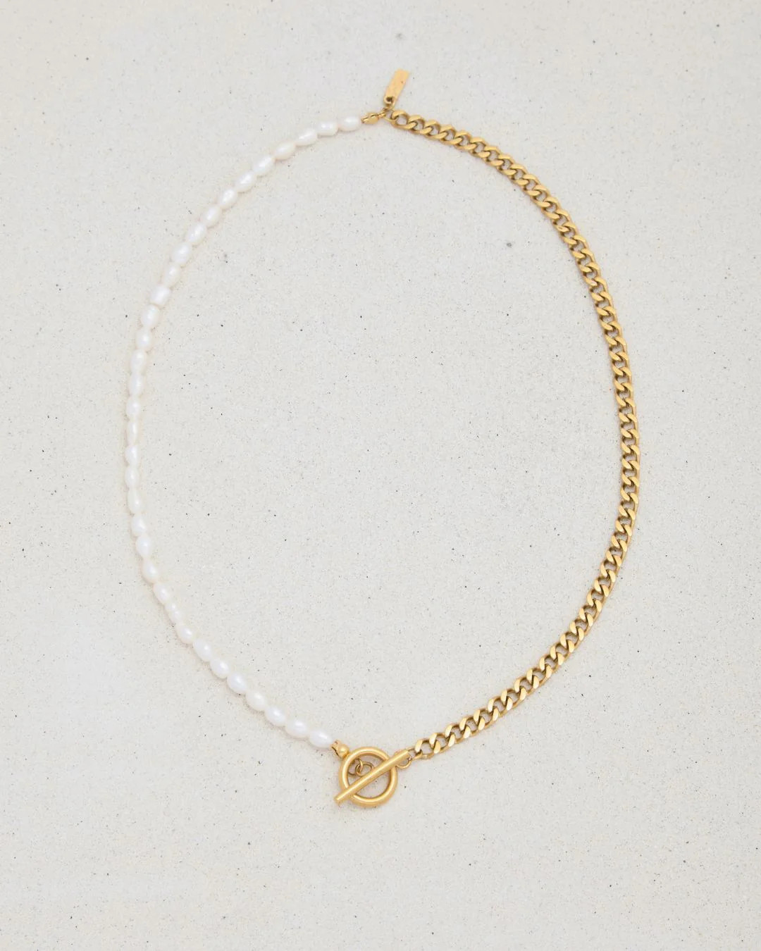 FRESHWATER PEARL ANGEL NECKLACE 18" necklace | St. Moran