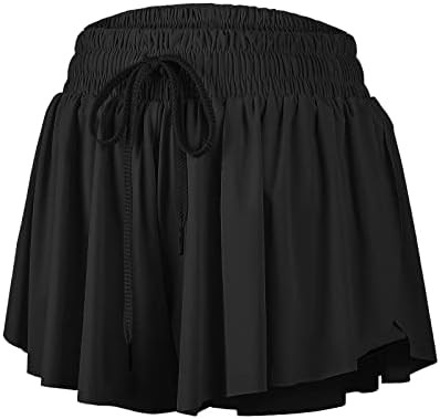 Blaosn Flowy Athletic Shorts for Women Gym Yoga Workout Running Short Pants Tennis Skort Skirt Cu... | Amazon (US)