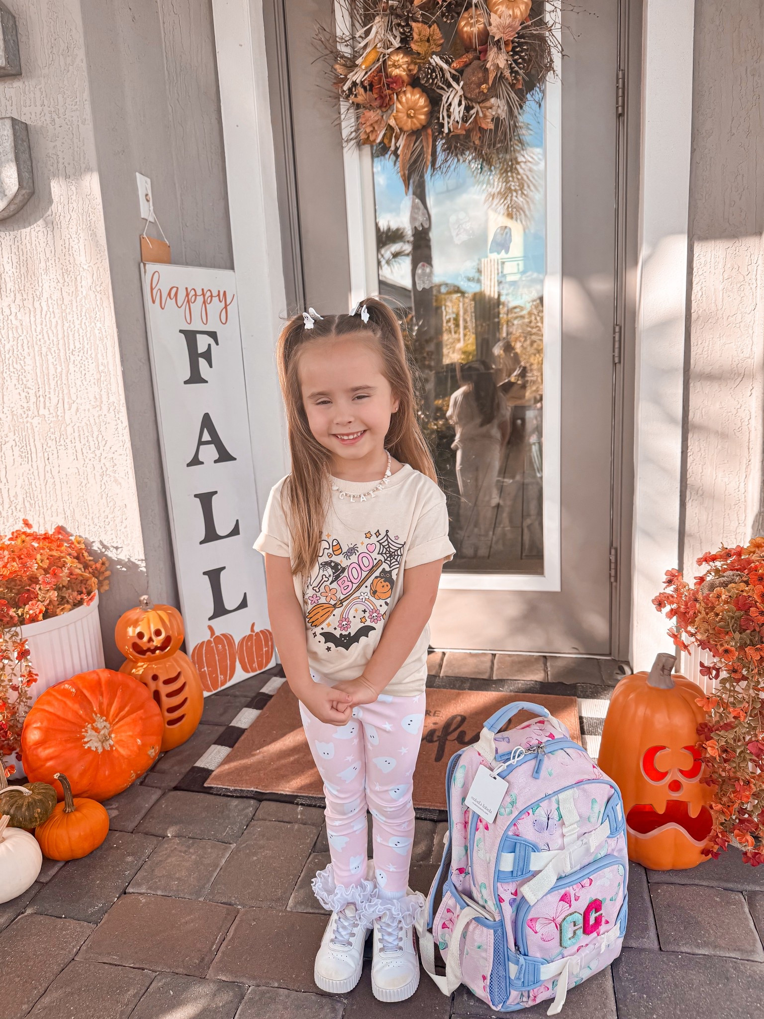 Claira and Laylas little Halloween outfit! 