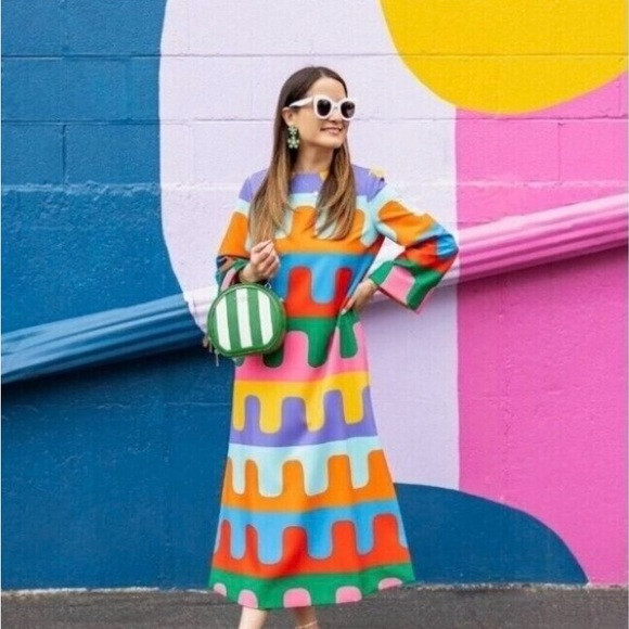 NWT! Tuckernuck Atlantic Pacific Del Mar Disco Hutton Midi Dress | Poshmark