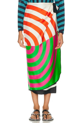 Scarfy Skirt | FWRD 