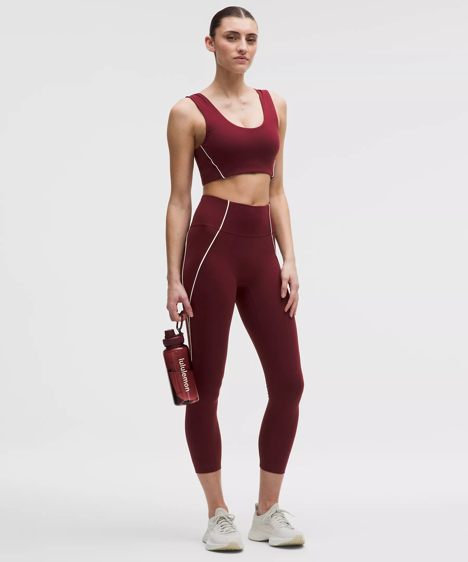 Wunder Train No-Line Piped High-Rise Tight 25" | Lululemon (US)