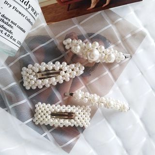 Faux Pearl Hair Clip | YesStyle Global