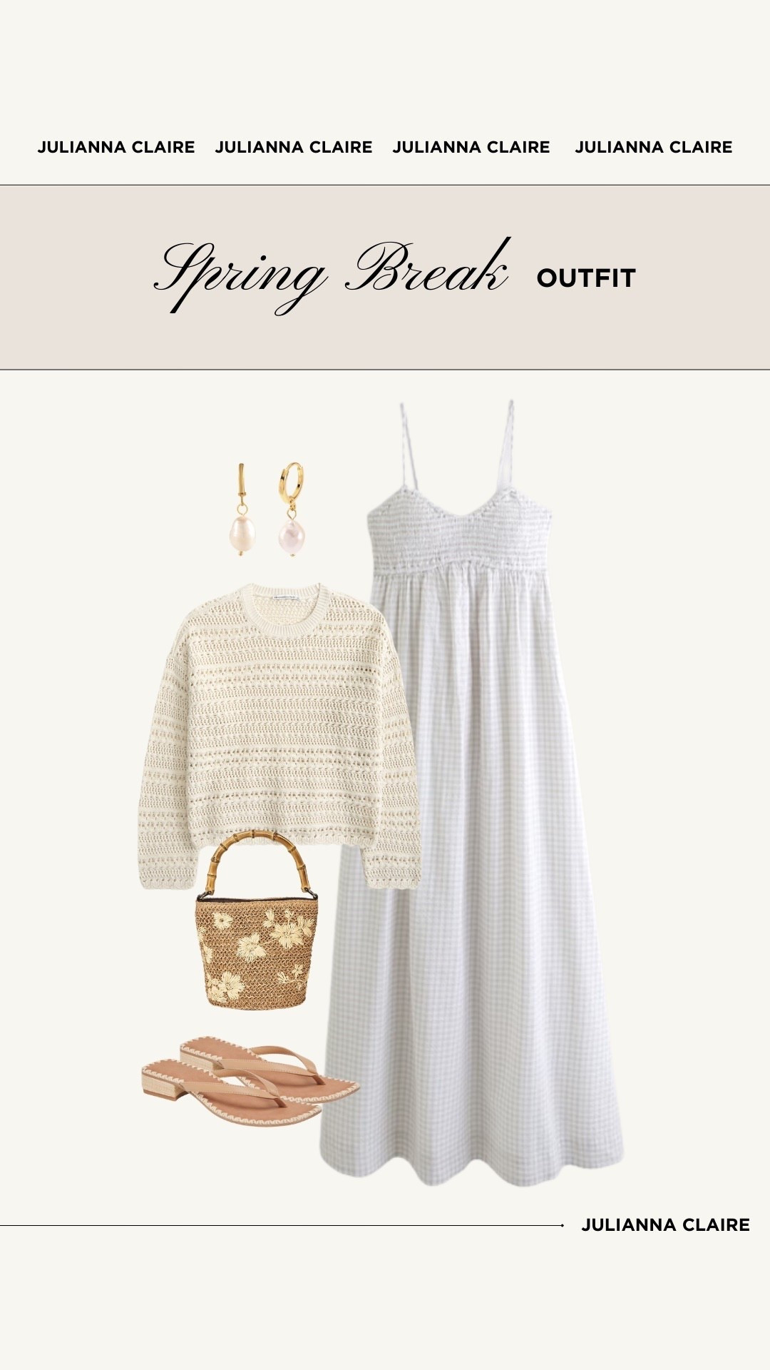 Casual chic spring break outfit inspo ☀️

#LTKootd #LTKgrwm