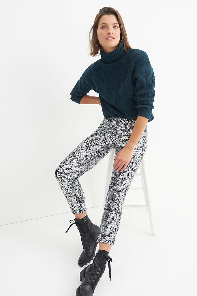 Pascaline Sequined Trousers | Anthropologie (US)