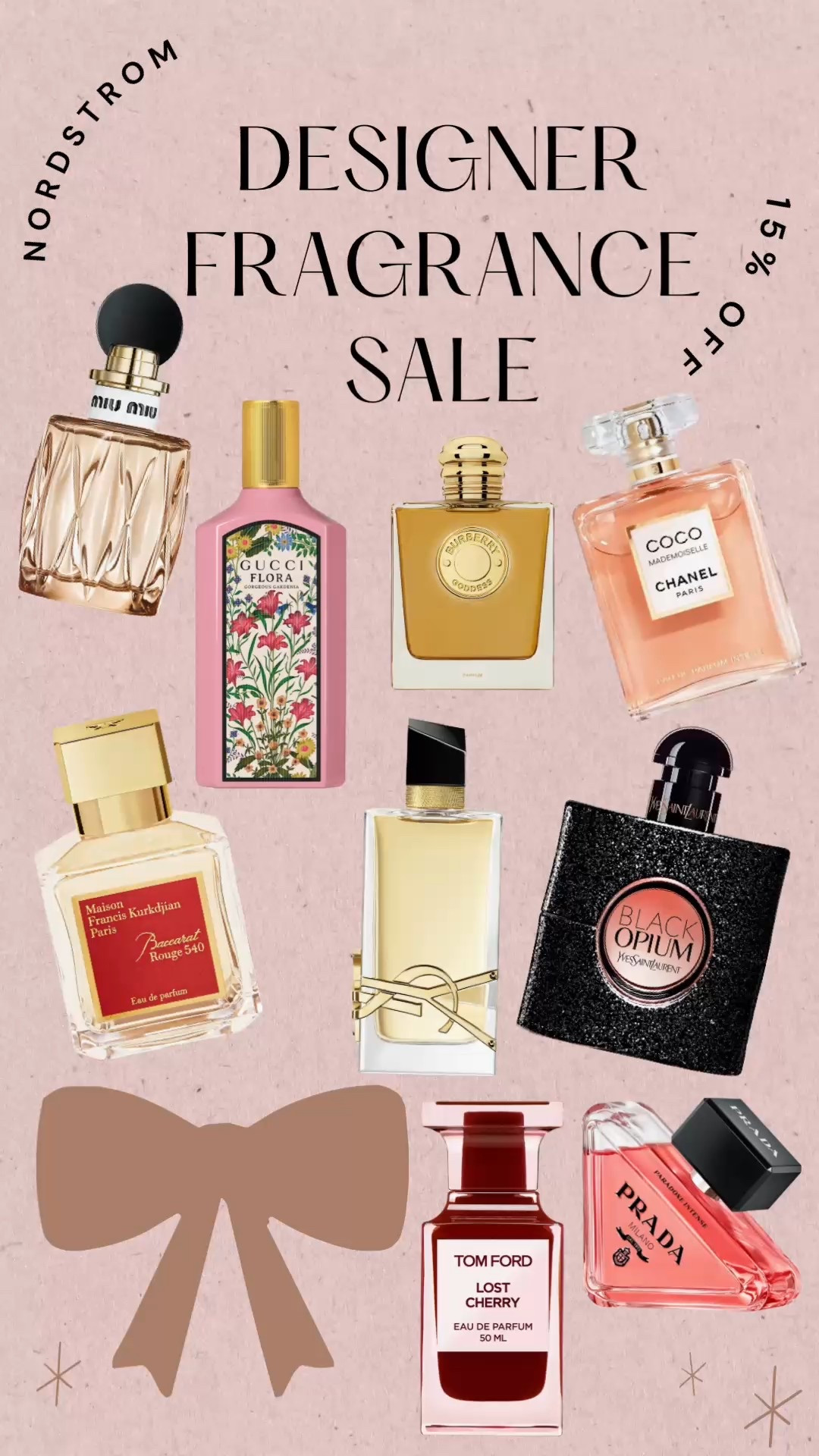 Nordstrom fragrance savings event🎀🎁 15% off designer fragrances 


Nordstrom beauty, designer fragrance sale, holiday gifts, gift guide, Nordy girl, Nordstrom sale, early Black Friday sale, Christmas gifts, YSL, Gucci, Prada, Tom Ford, Miu Miu, Burberry

#LTKHoliday #LTKSaleAlert #LTKGiftGuide