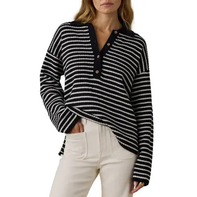 Miramar Linen & Organic Cotton Polo Sweater | Nordstrom
