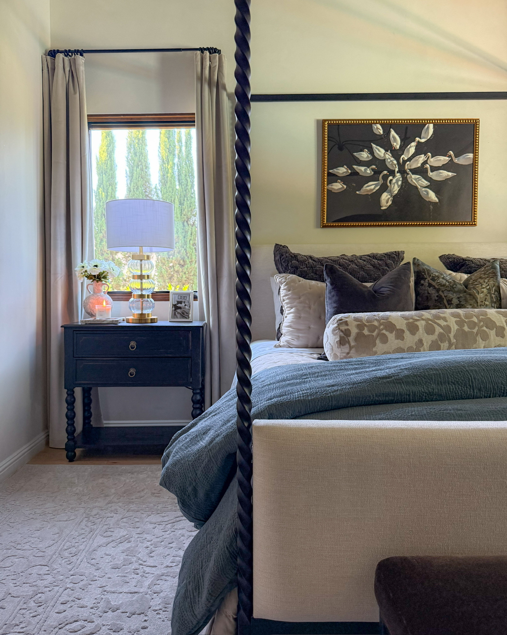 Bedroom details that make it feel luxe! Cozy layers + chic nightstand finds are making this one of my favorite spots in the house!

#LTKHome #LTKStyleTip #LTKFindsUnder100