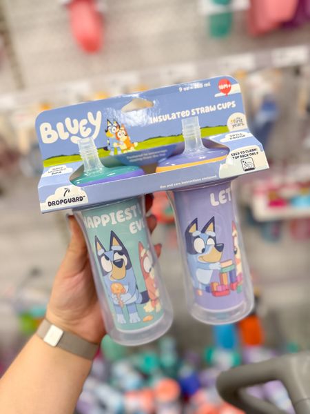 The First Years 9oz Bluey Insulated Straw Cup - 2pk at Target

#LTKbaby #LTKkids