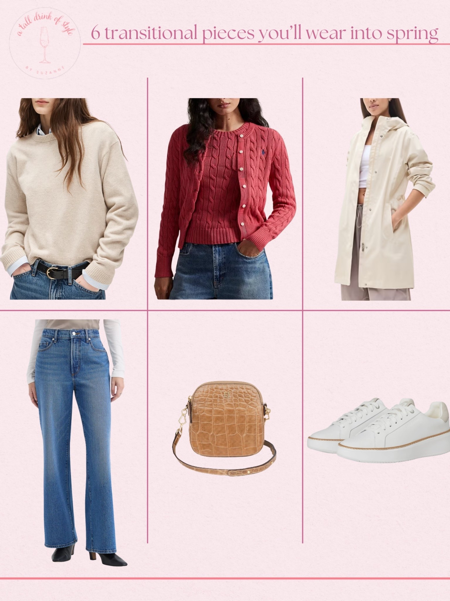 6 transitional pieces you will take into spring! 

Love these transitional pieces for women over 40 or anyone who has a staples style closet! 

#LTKSaleAlert #LTKTall #LTKOver40