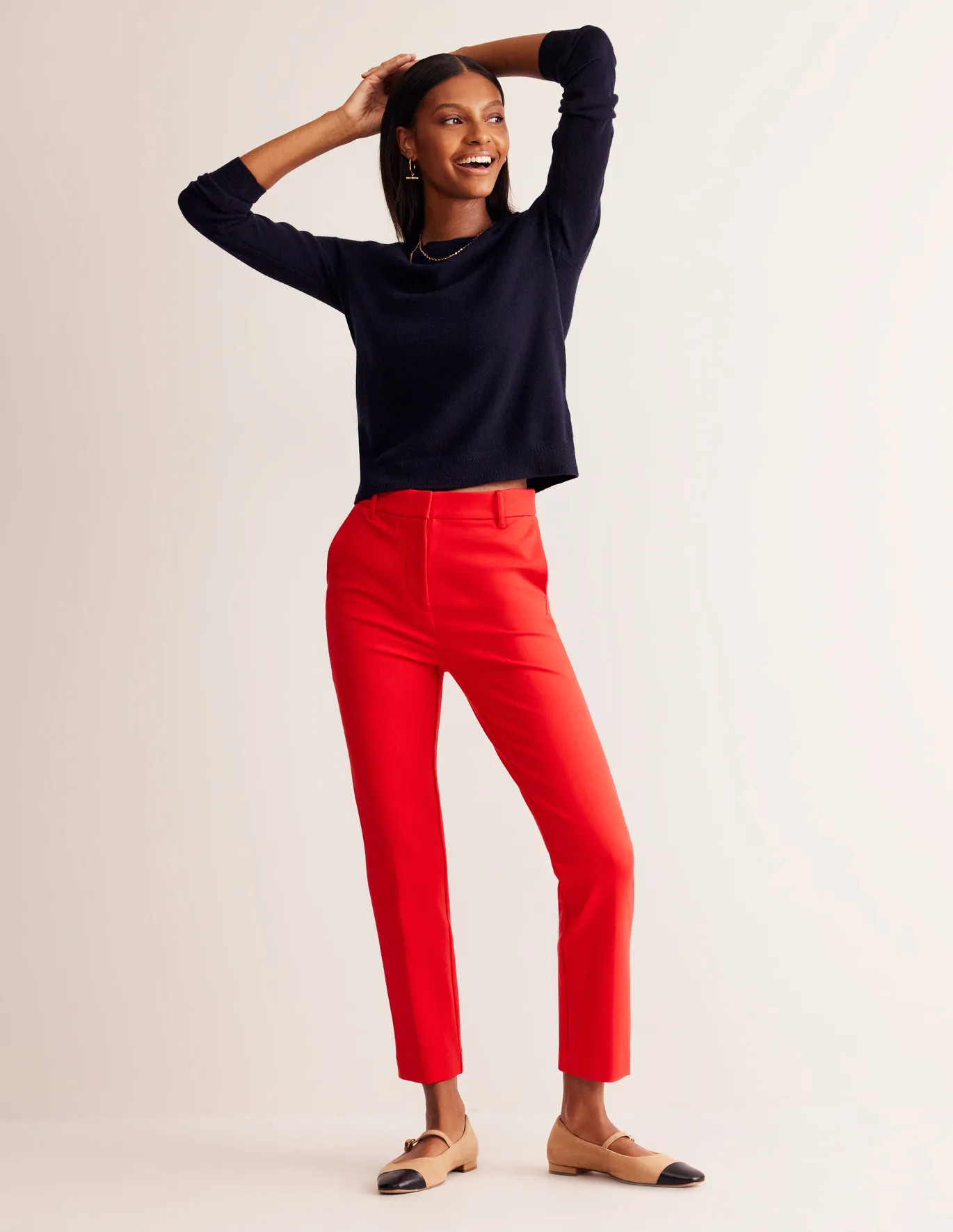 Highgate Ponte Trousers | Boden (US)