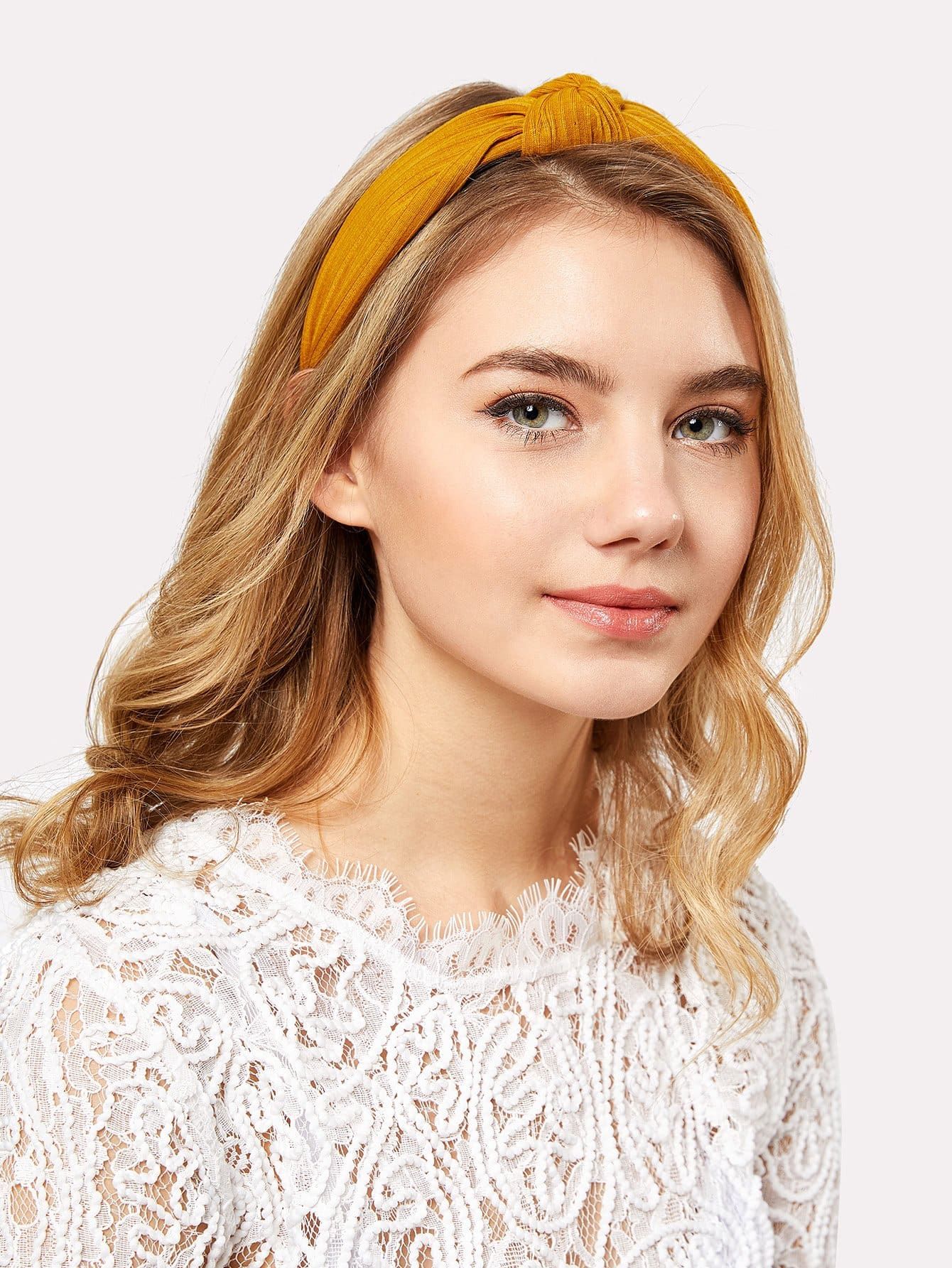 Knot Design Wide Headband | Stella La Moda Ltd